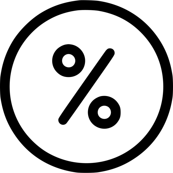 Значок скидки