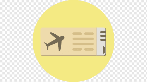 Билет на самолет иконка