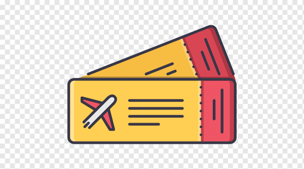 Билет на самолет мультяшный