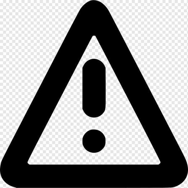 Опасность на прозрачном фоне