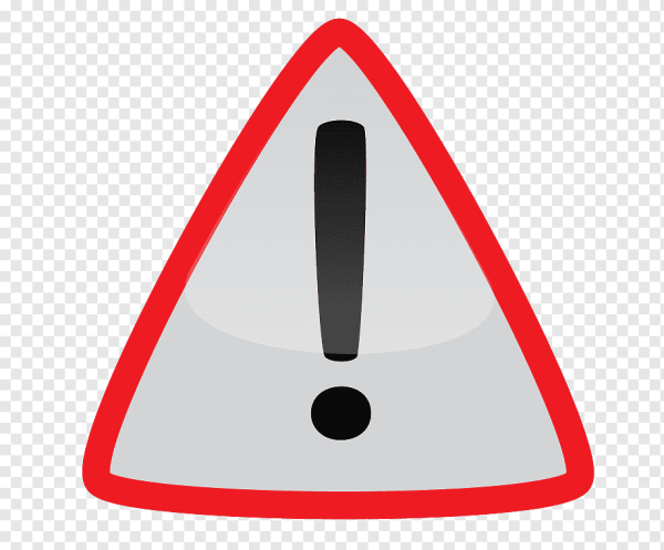 Предупреждающий смайлик