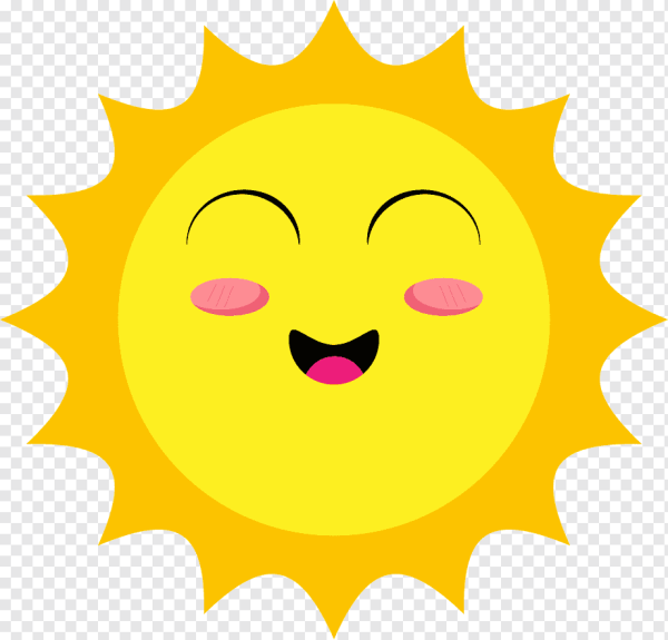 Солнце улыбка