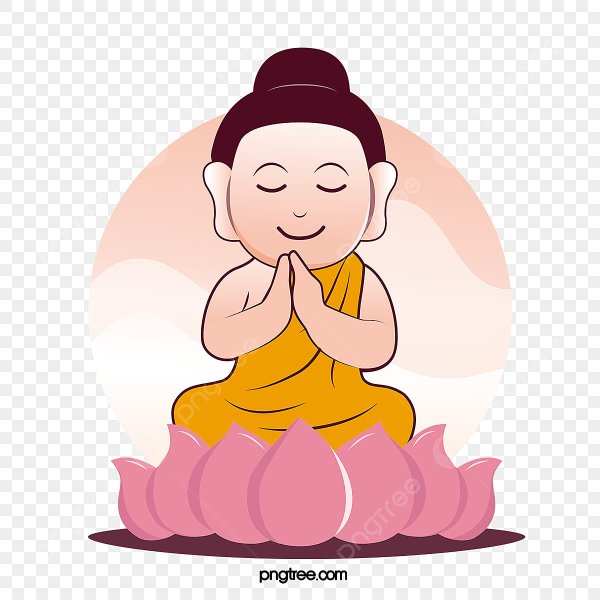 Маленький Будда мультфильм