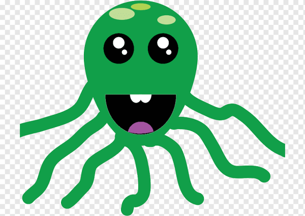 Зеленая Осьминожка