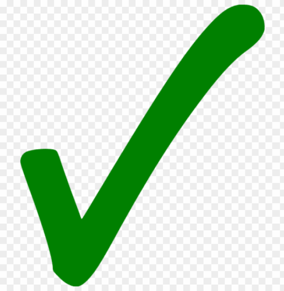 Зеленая галочка