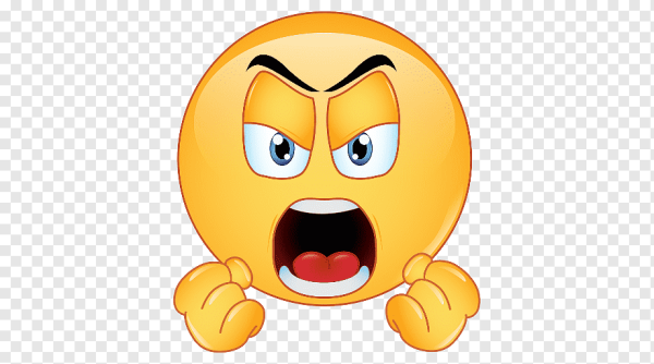 Смайлик кричит