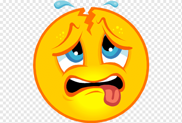 Грустный смайлик эмодзи