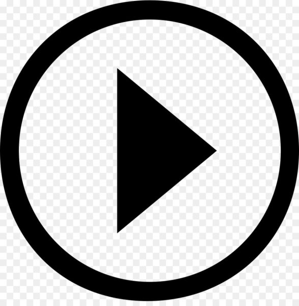 Черная кнопка плей