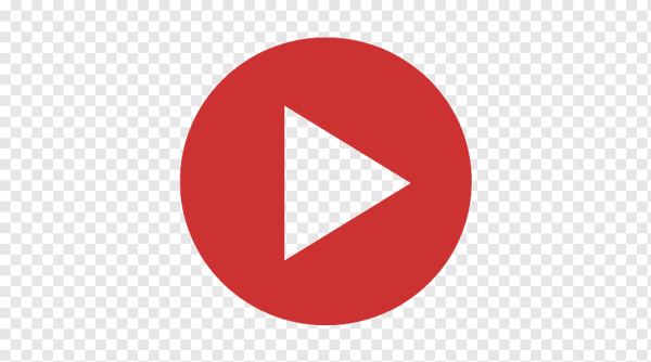 Значок плей ютуб