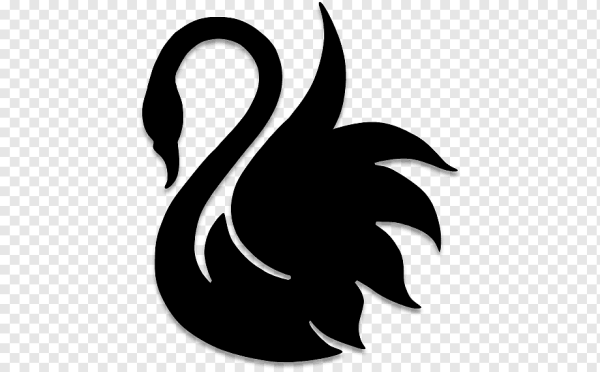 Лебедь стилизация