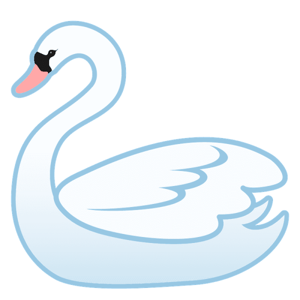 ЭМОДЖИ лебедь