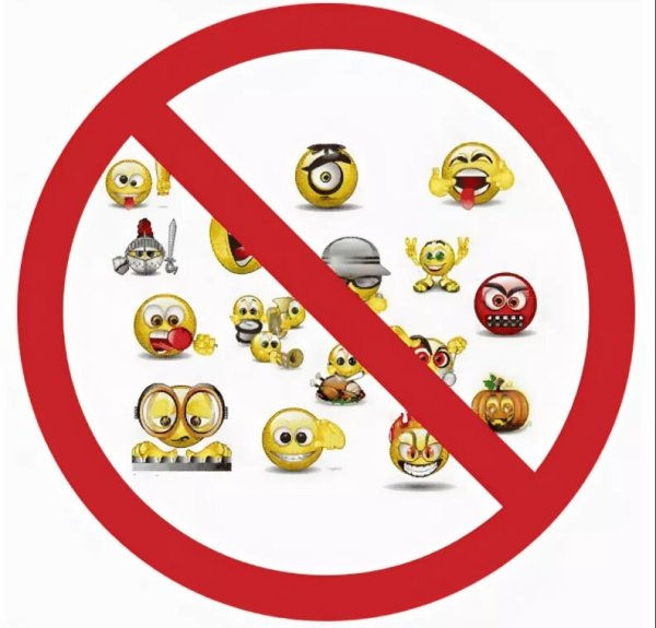 Зачеркнутый смайлик