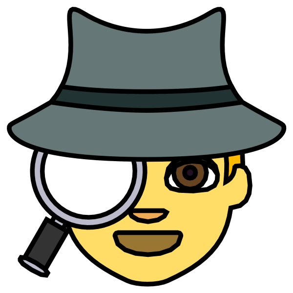 Эмодзи сыщик