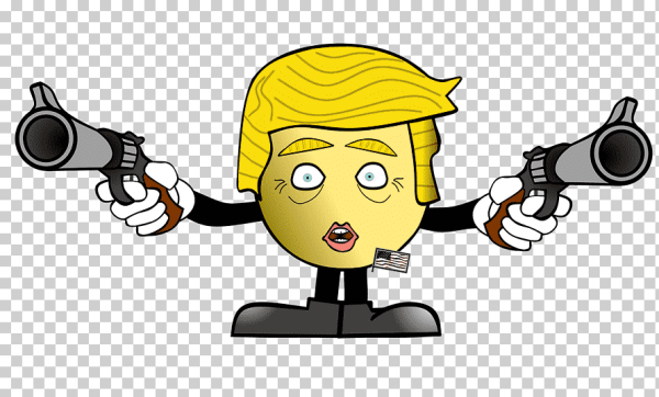 Пистолет мультяшный