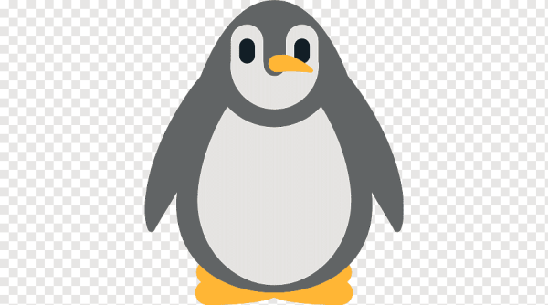 Смайлик эмодзи Пингвин