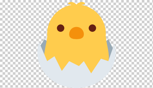 Эмодзи цыпленок