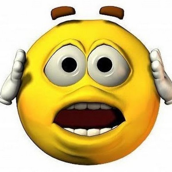 Смайлик в шоке