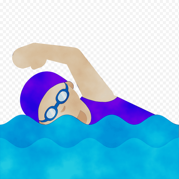 Эмодзи пловец