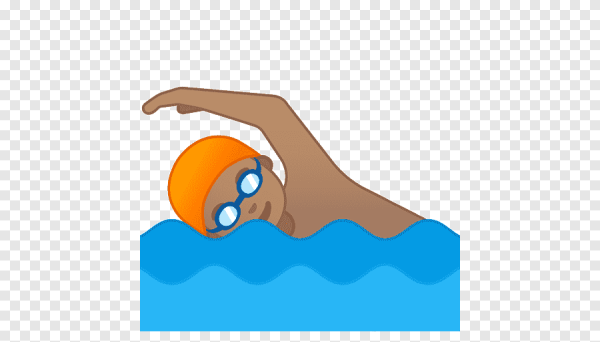 Смайлик плавает