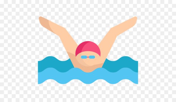 Значок пловца