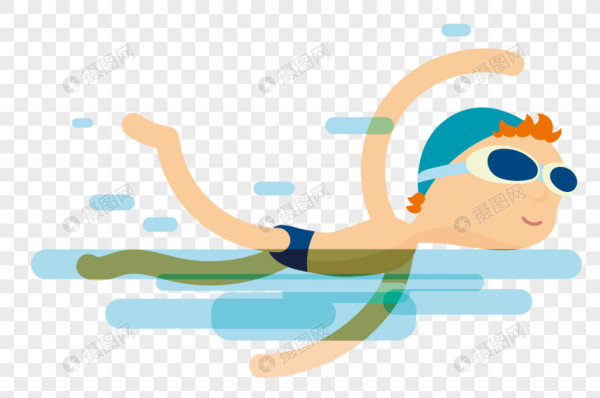 Плавание схематично