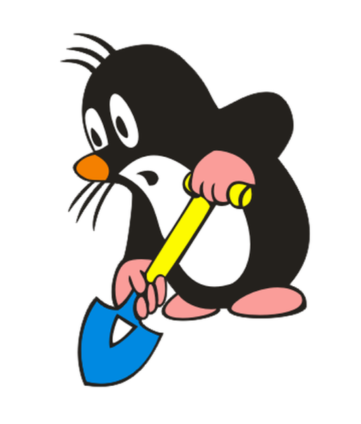 Чешский Крот без фона