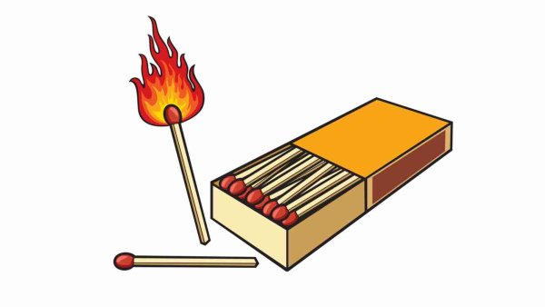 Коробок со спичками