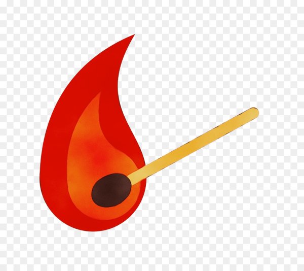 Горящая спичка для детей