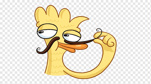 Уточка стикер ВК