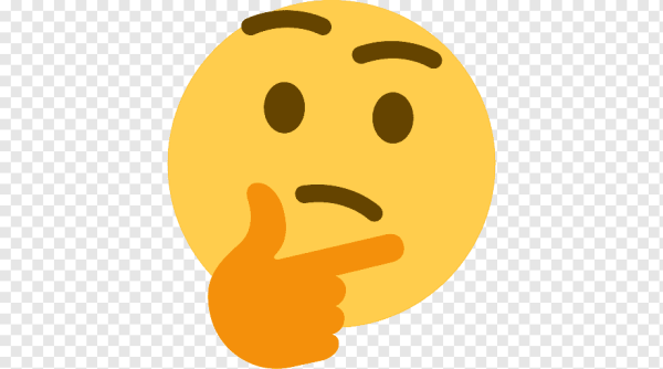 Задумчивый смайлик айфон