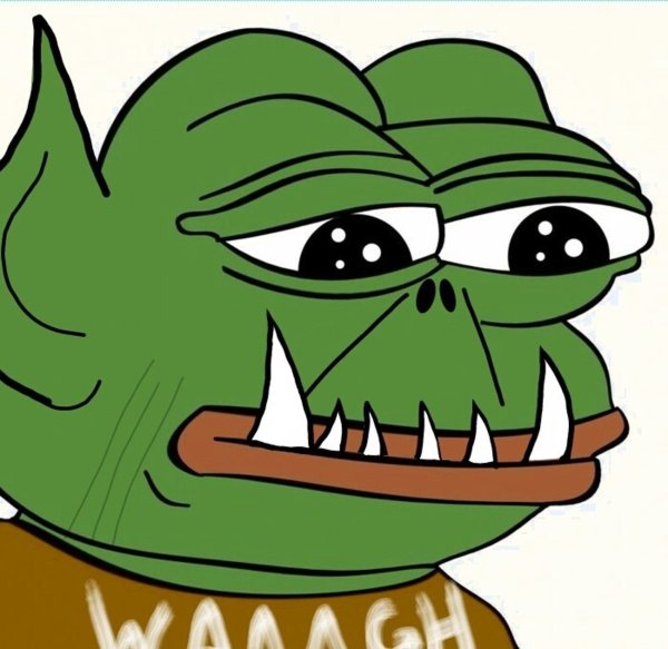 Пепе лягушка орк