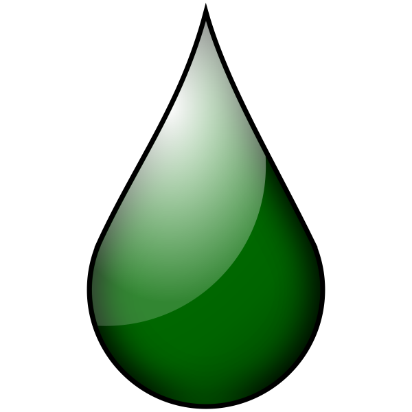 Зеленая капля