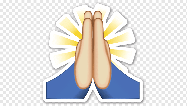 Молящий смайлик