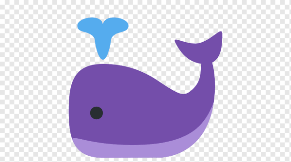 Фиолетовый кит