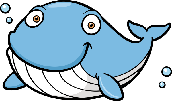 Кит без фона