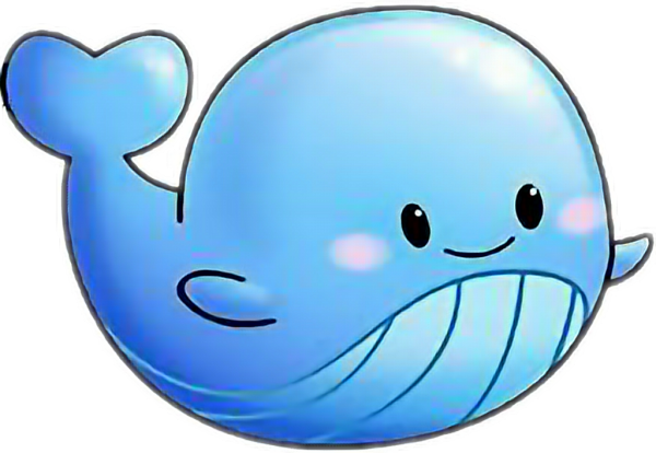 Кит из мультика