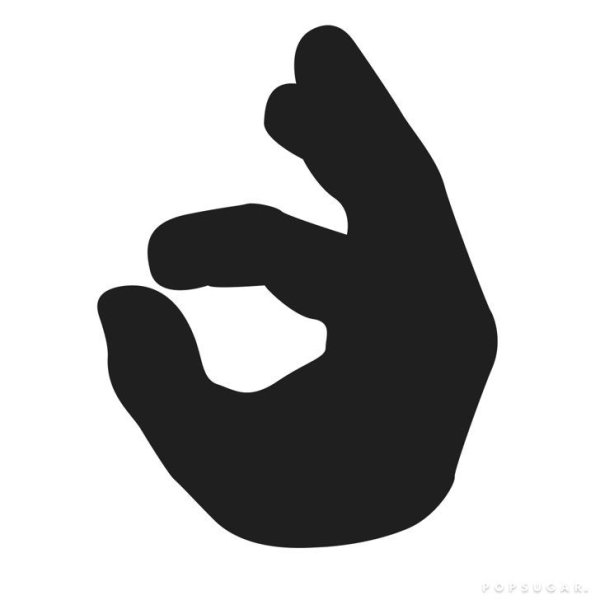 Значок ок пальцами