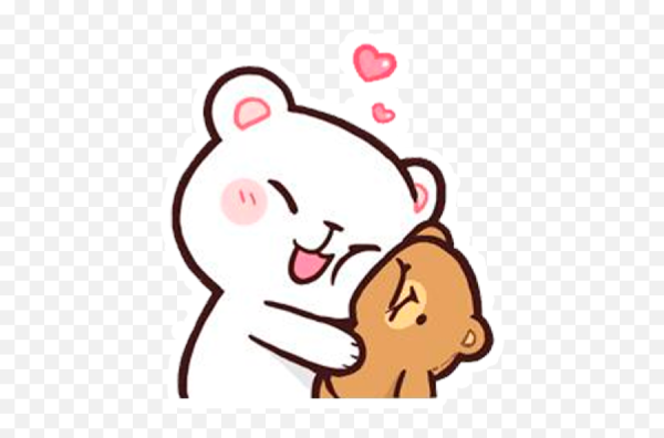 Milk Mocha Bear Стикеры