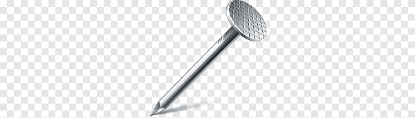 Гвоздь на прозрачном фоне для фотошопа