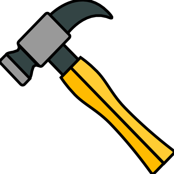 Молоток без фона