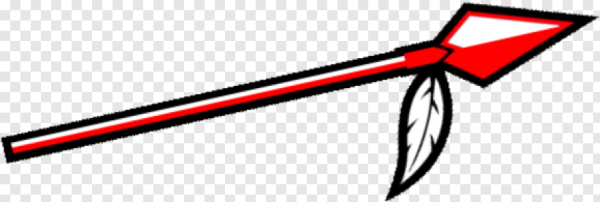 Детский рисунок копье