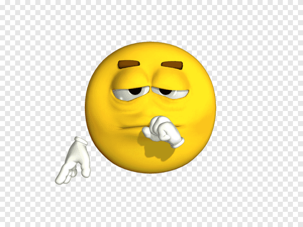 Желтый Сонный смайлик