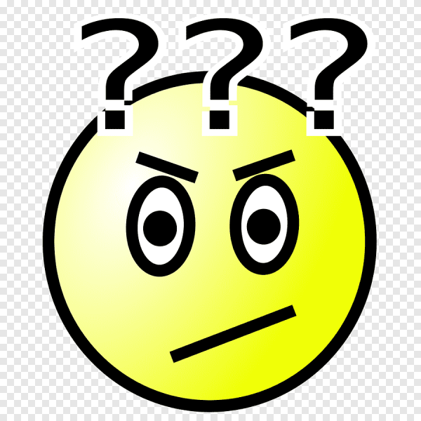 Не понимающий смайлик