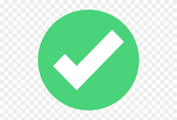 Зеленая галочка ВК