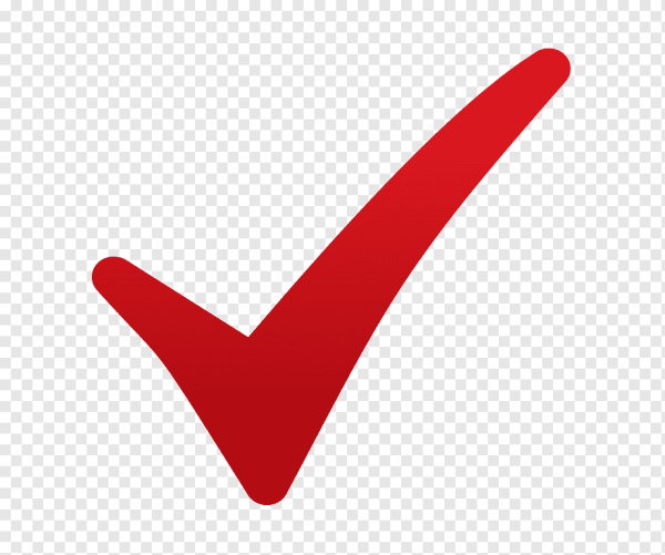 Значок галочка