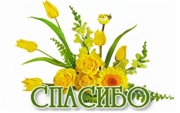 Стикер спасибо