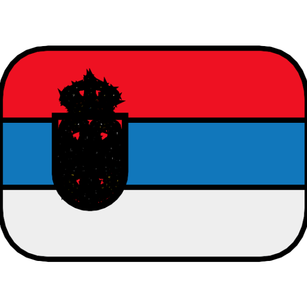 Флаг Сербии Emoji