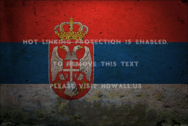 Флаг Сербии 1910