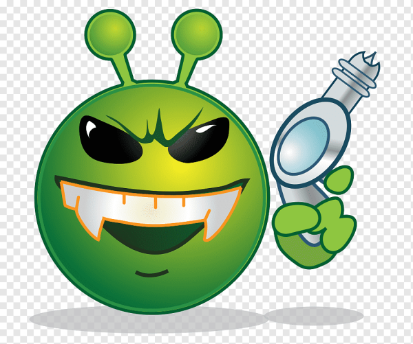 Инопланетный смайлик