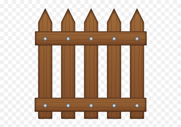 Пиксельный забор без фона